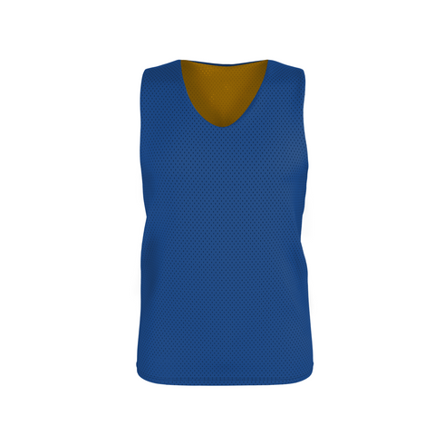 Badger Sport Youth Reversible Mesh Tank (A00118-059703), Color 'Royal/Gold'